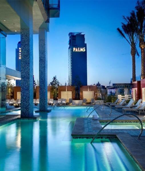 Luxury 53Rd Flr Condo With Amazing Sunset View & Balcony No Refee At Palms Place Las Vegas Exterior photo