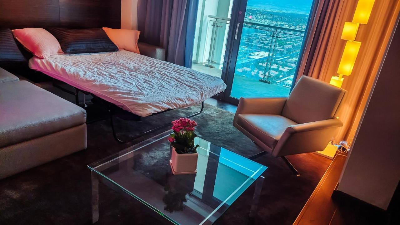 Luxury 53Rd Flr Condo With Amazing Sunset View & Balcony No Refee At Palms Place Las Vegas Exterior photo
